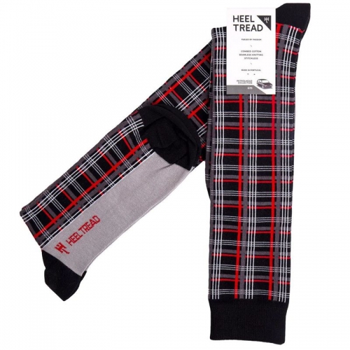 Socken im Design "GTI MK1" - Grau - Knie / Lang